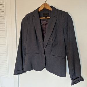 dark grey blazer